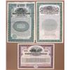 Image 1 : Maine, Massachusetts, New Hampshire, & New York Specimen Railroad Bond Trio, ca.1905 to 1933