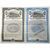Image 1 : Baltimore and Ohio Railroad Co., 1932, Specimen Bond Pair.