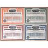 Image 1 : Baltimore and Ohio Railroad Co., Collateral Trust, Series A, ND (1946), Specimen Bond Quartet