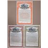 Image 1 : Minneapolis, St. Paul & Sault Ste. Marie Railway Co., 1924, Specimen Bond Trio