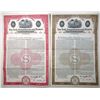 Image 1 : New York, Susquehanna and Western Railroad Co., 1953, Specimen Bond Pair.