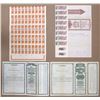 Image 2 : East Coast Railroads 1912 to 1924,  Specimen Bond Quartet Including 2 with Going off the Gold Standa
