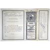 Image 2 : Long Island Railroad Co., 1903, Specimen Transition Gold Registered Bond "Going off the Gold Standar