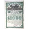 Image 1 : New York and Rockaway Beach Railway Co., 1887, Specimen Gold Coupon Bond Rarity
