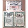 Image 1 : New York Railroads, ca.1874 to 1921 Specimen Coupon Bond Trio