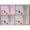 Image 2 : West Shore Railroad Co., 1885-190x, Specimen Bond Quartet.