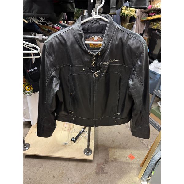 Harley Davidson, leather jacket, XL