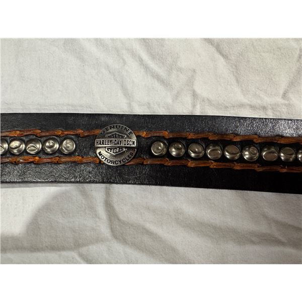 Harley Davidson, leather belt size 36
