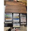 Image 1 : Cassettes and holder, Dolly Parton, Travis, Tritt, Willie Nelson, and many more