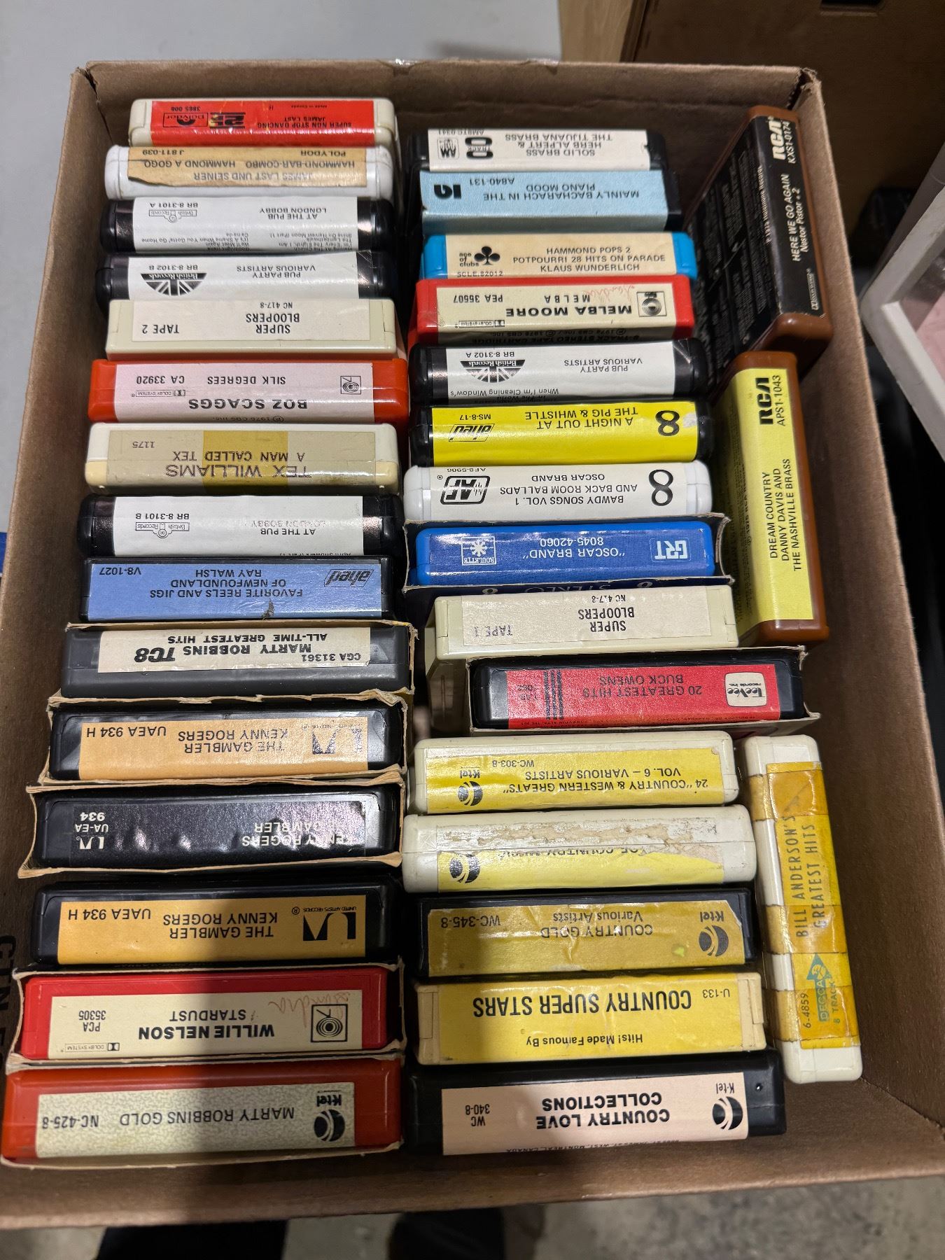 Eight Track 8 track tapes