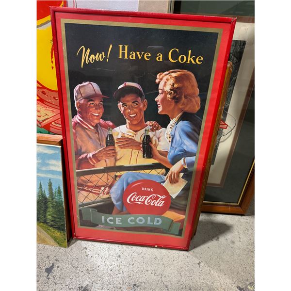 Coca-Cola wall hanging