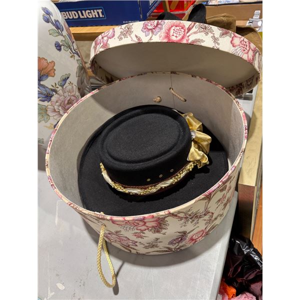 Hat box and hat