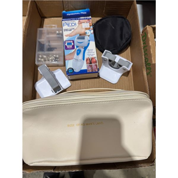 personal pedi, and other items