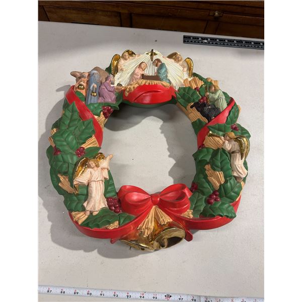 Ceramic wreath