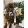 Image 1 : Wreath and globe LED lights