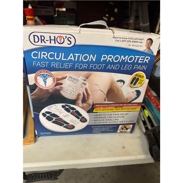 Dr. His circulation promoter, fast relief for foot and leg pain