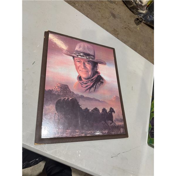 John Wayne wall hanging
