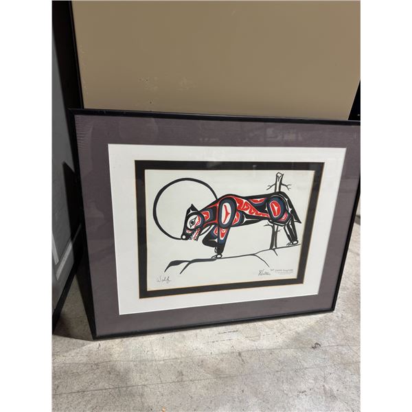 Wolf artwork Walters