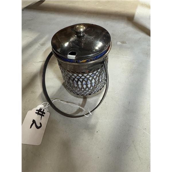 Antique Winton, ware jam pot