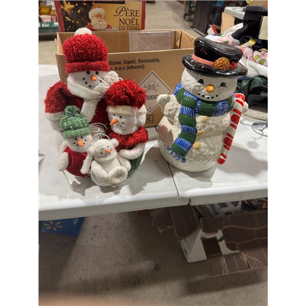 Snowman decor