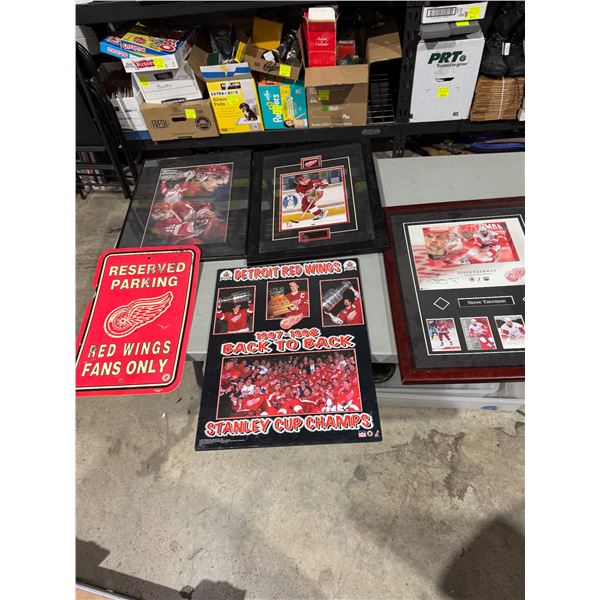 Detroit, Red Wings and Steve Eisermann collectibles