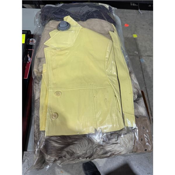 Full winter spring jackets and navy vest