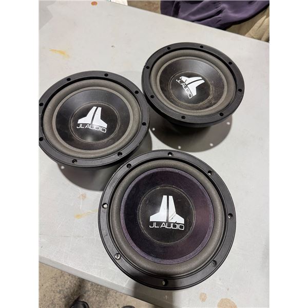 JL audio speakers