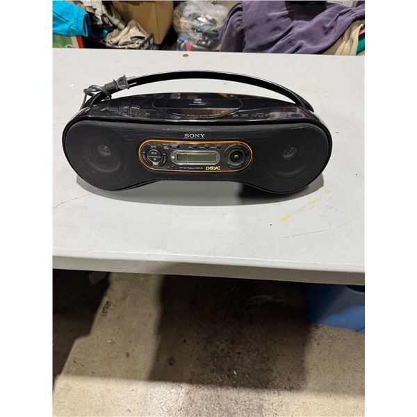 Sony disc player record player