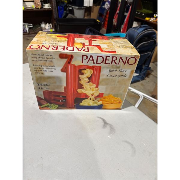 Paderno spiral slicer
