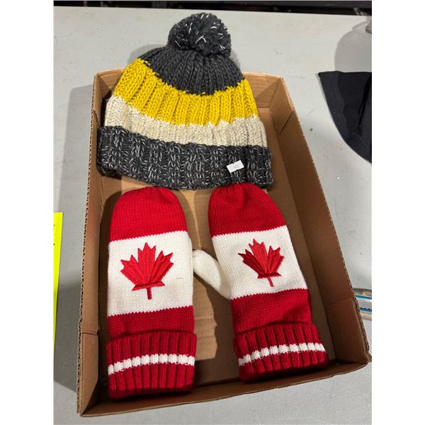 Toque and mitts