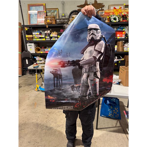 Star Wars poster double sided