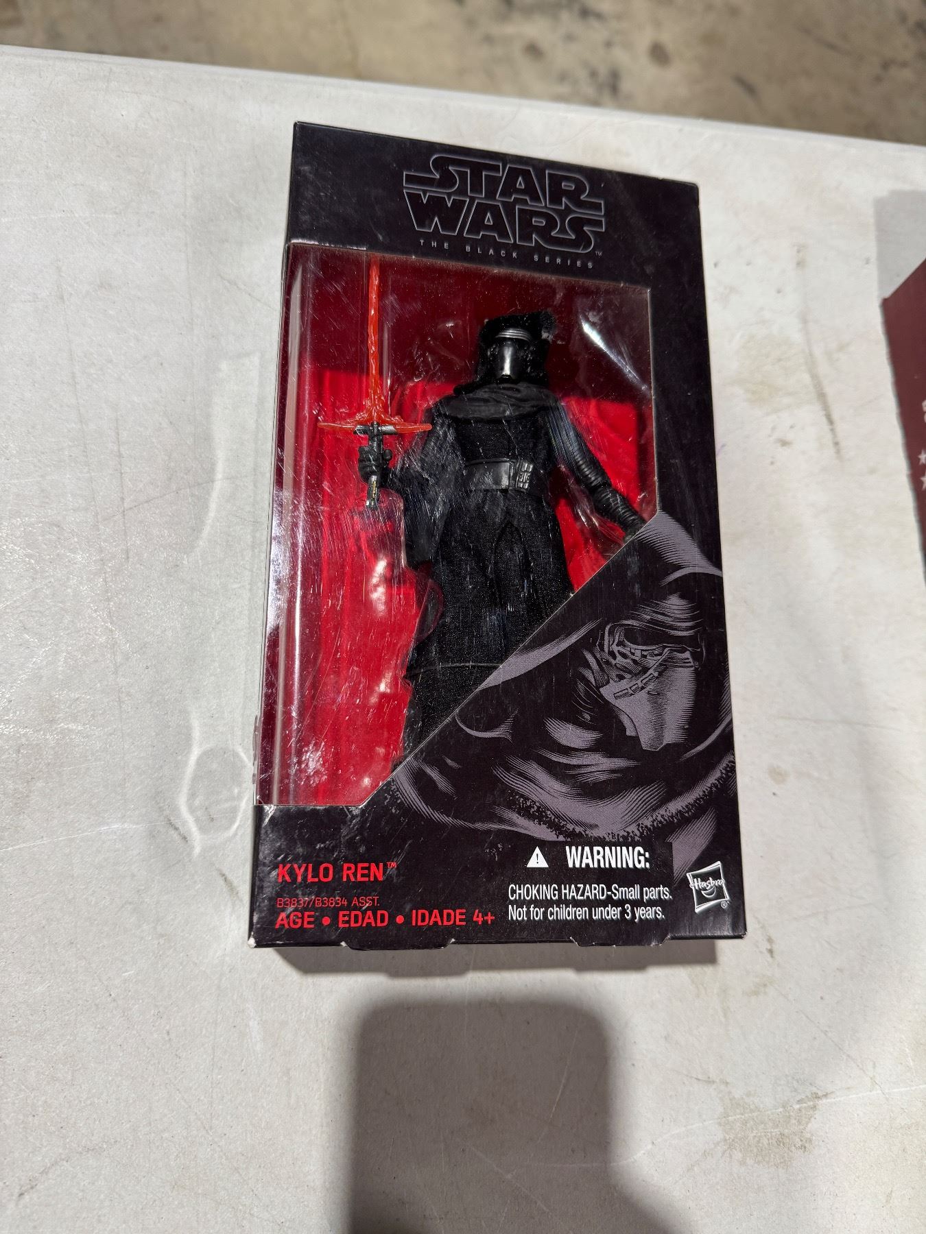 Figurine Kylo Ren Star Wars Impression 3D Résine 18cm - Non Peinte - Sanix 3D