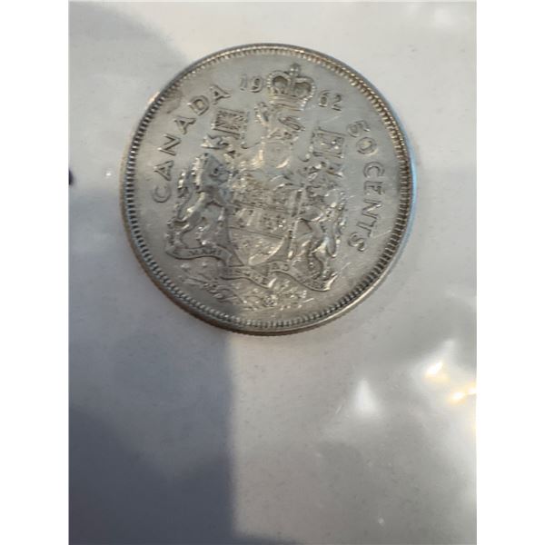 Canada 1962 silver 50 cents