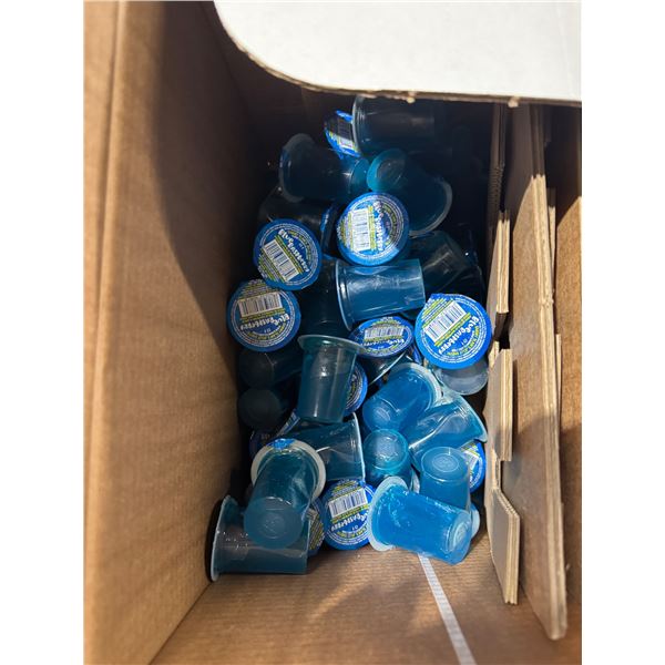 jello shooters 65ish blueraspberry