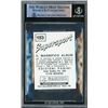 Image 2 : MIKE TYSON SIGNED PANINI REPRINT STICKER (BECKETT COA)