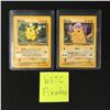 Image 1 : POKEMON PIKACHU 50 HP AND PIKACHU 40 HP CARDS