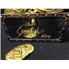 Image 2 : SEAN ASTIN SIGNED GOONIE TREASURE CHEST AND COINS (WWOC COA)