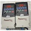 Image 1 : (2) Allen Bradley #22A-D2P3N104 PowerFlex 4 Drive