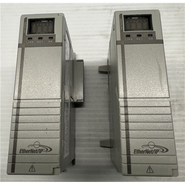(2) Allen Bradley #1768-ENBT/A Ethernet I/P Communications Interface