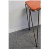 Image 4 : **Vintage Metal & Upholstery Stool - 16" x 14"