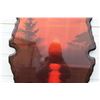 Image 3 : **Sunset Wood Art Epoxy Picture - 36" x 24"