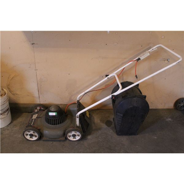 **Craftsman Push Lawn Mower (Electric) w/Plastic Catcher Bag - Consigner States Works