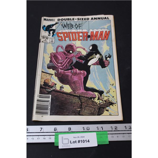 Marvel Comicbook: Web of Spiderman - 1985 - First Edition