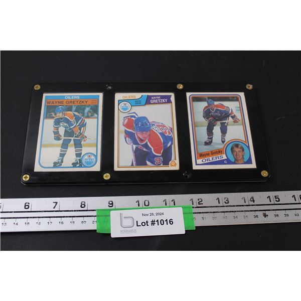 Wayne Gretzky 1982-84 OPC Hockey Cards in Hard Case