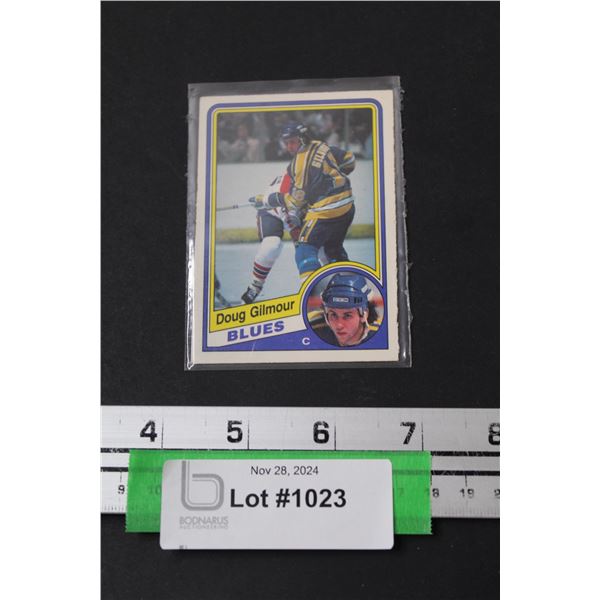 Doug Gilmour 1984-85 OPC Rookie Hockey Card