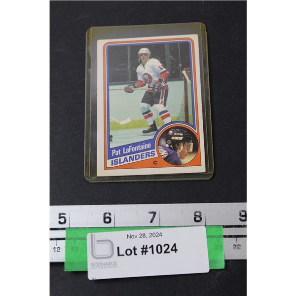 Pat LaFontaine 1984-85 OPC Rookie Hockey Card