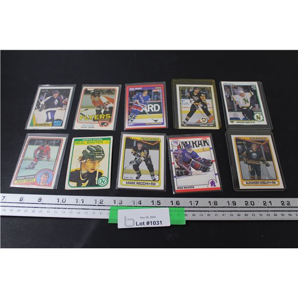 (10) Assorted Hockey Stars Rookie Cards