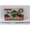 Image 1 : Topps Baseball Metal Sign - 12" x 8"