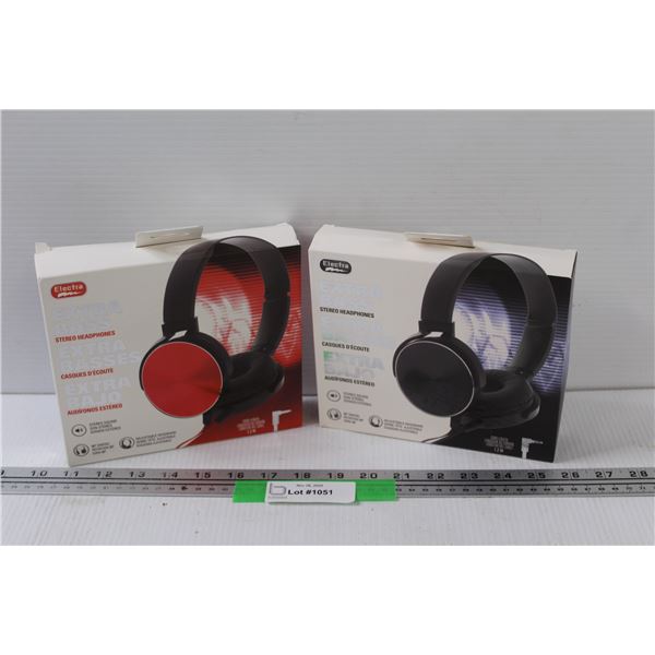 (2) Extra Bass Headphones