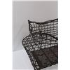 Image 4 : Metal Basket w/Handles - 17" x 13"x 12"